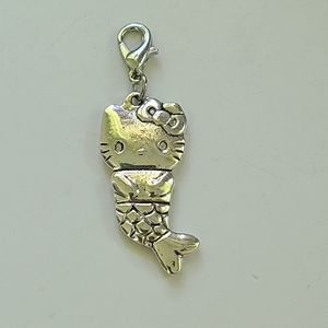 KELLO KITTY charm MERMAID planner zipper charm pul